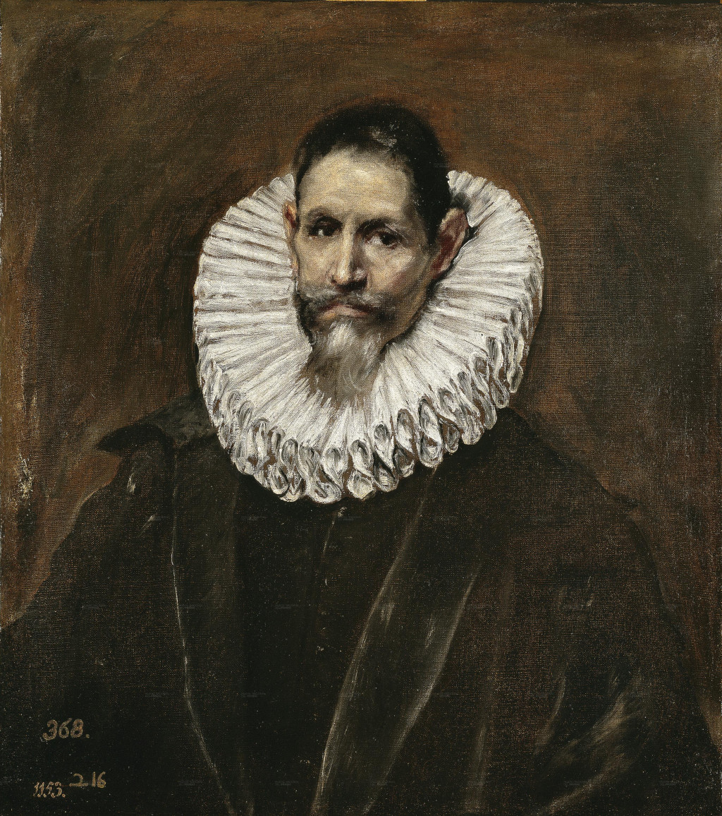 Portrait of Jerónimo de Cevallos in Detail El Greco